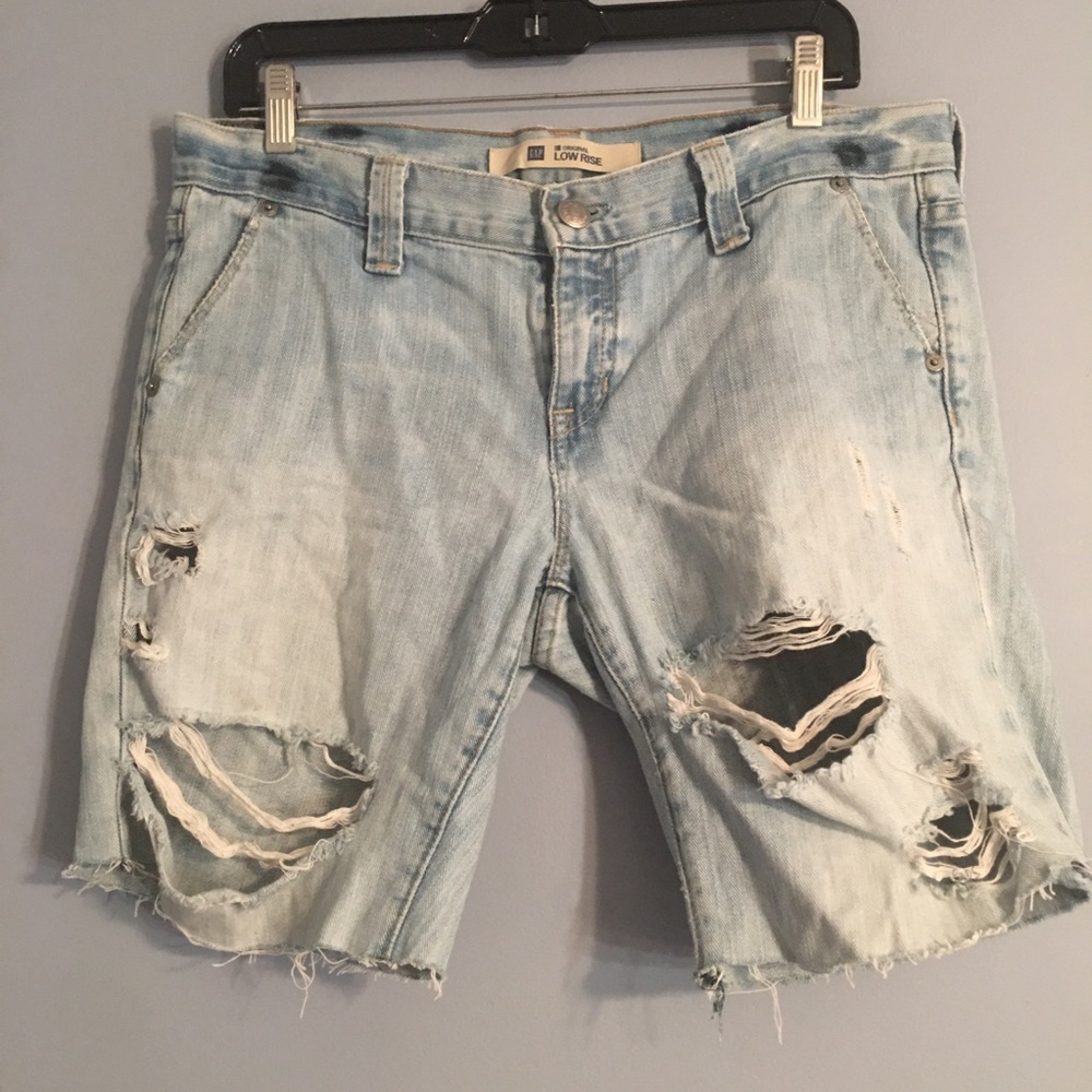 Destresswd Jean Shorts